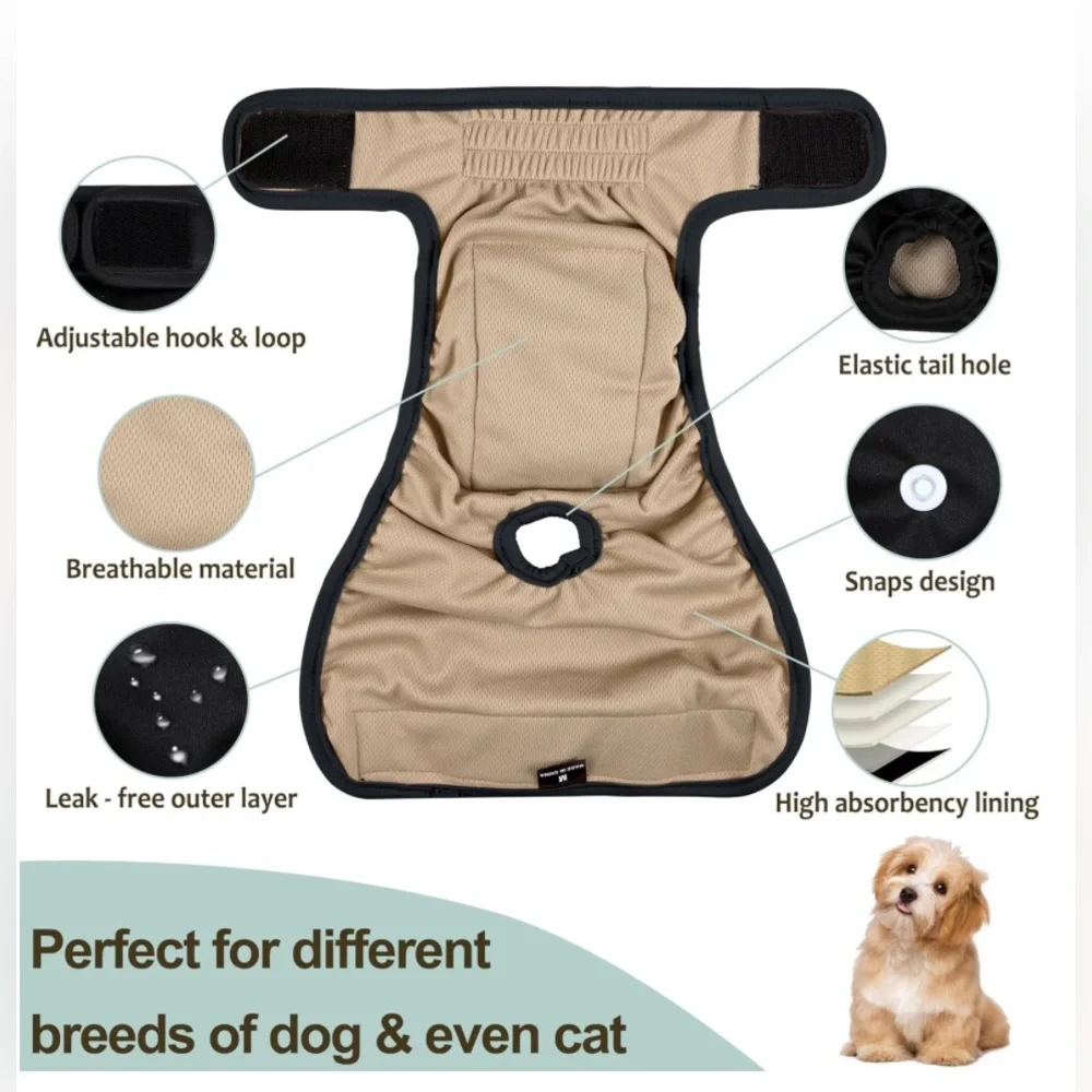 Washable Female Dog Diapers